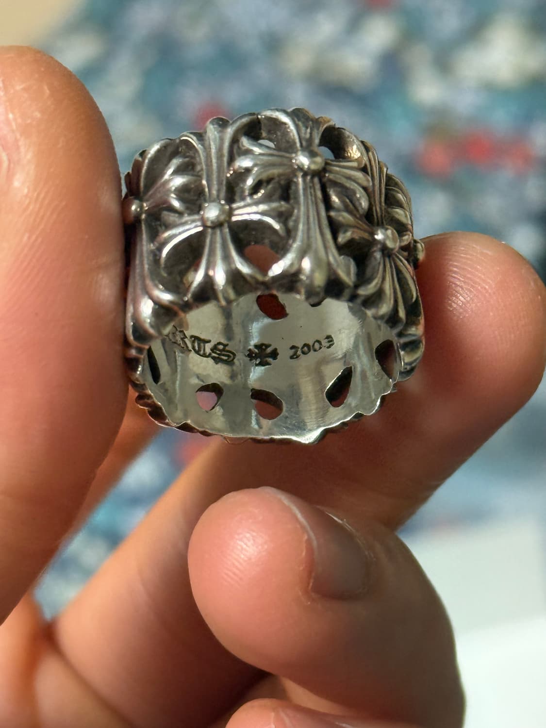 [US9]크롬하츠 세메터리링 팝니다 상품이미지5