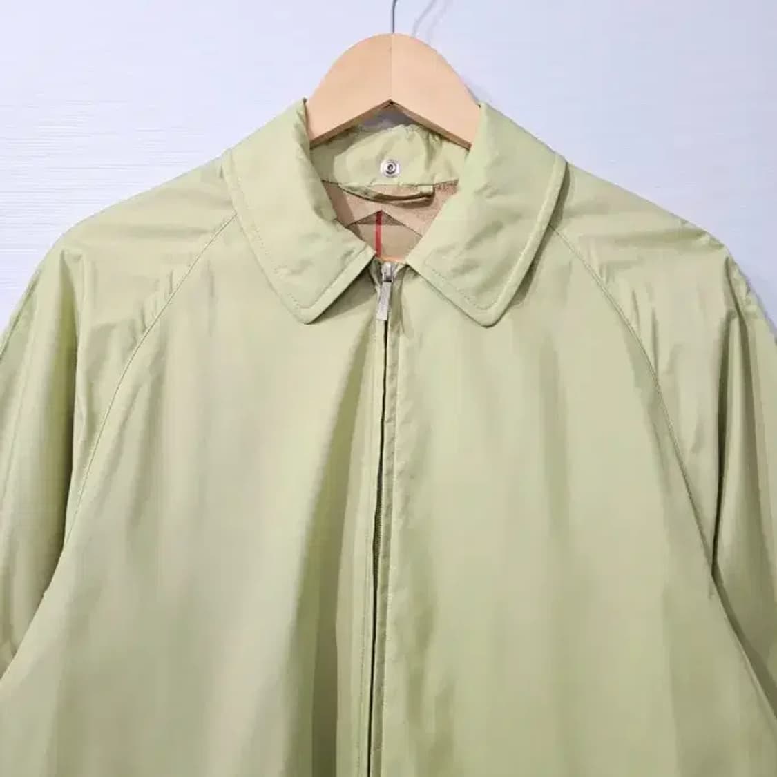 버버리 빈티지 하우스 체크 슬리브 폴리코트 ~66 상품이미지4