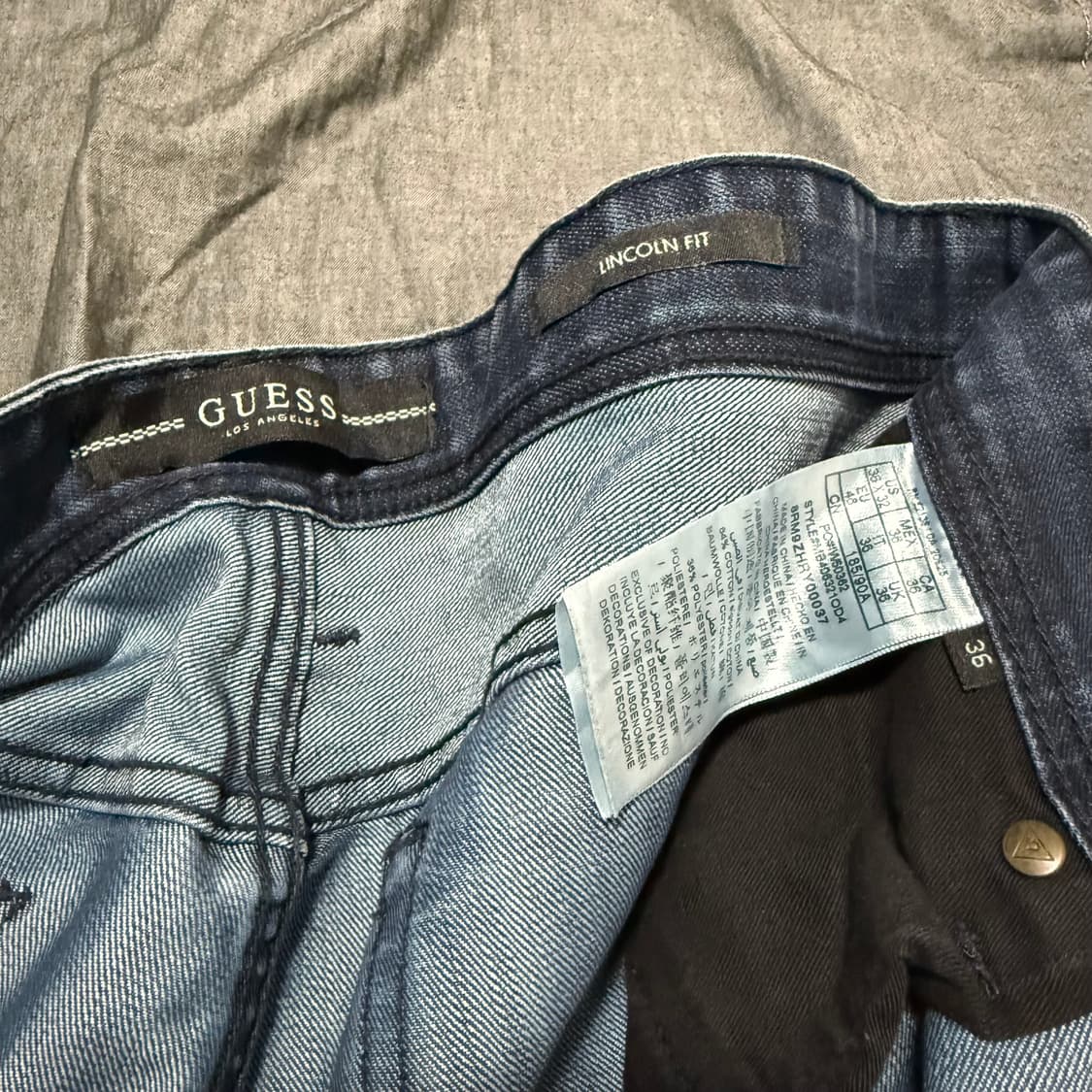 Lincoln Slim Straight Jeans 상품이미지9