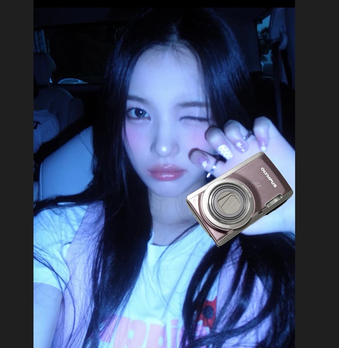 하투하 디카 올림푸스 뮤 7040 초 레어 핑크 상품이미지1