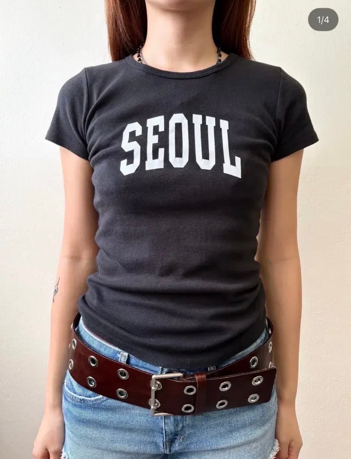 브랜디 멜빌 서울 오픈숄더 티셔츠 상품이미지1