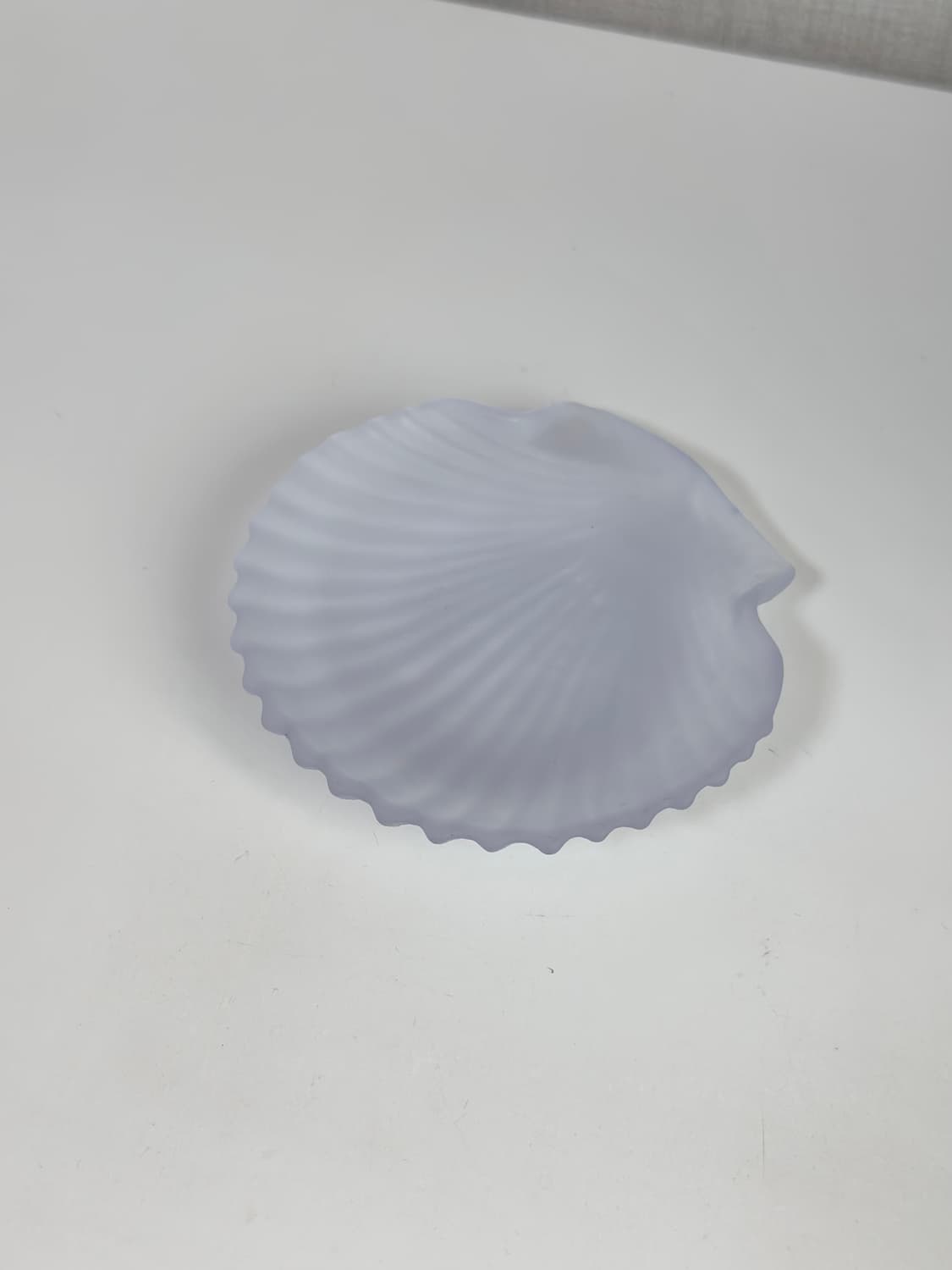 80s 히로타 글라스 빈티지 쉘 트레이 파스텔 라벤더 상품이미지1