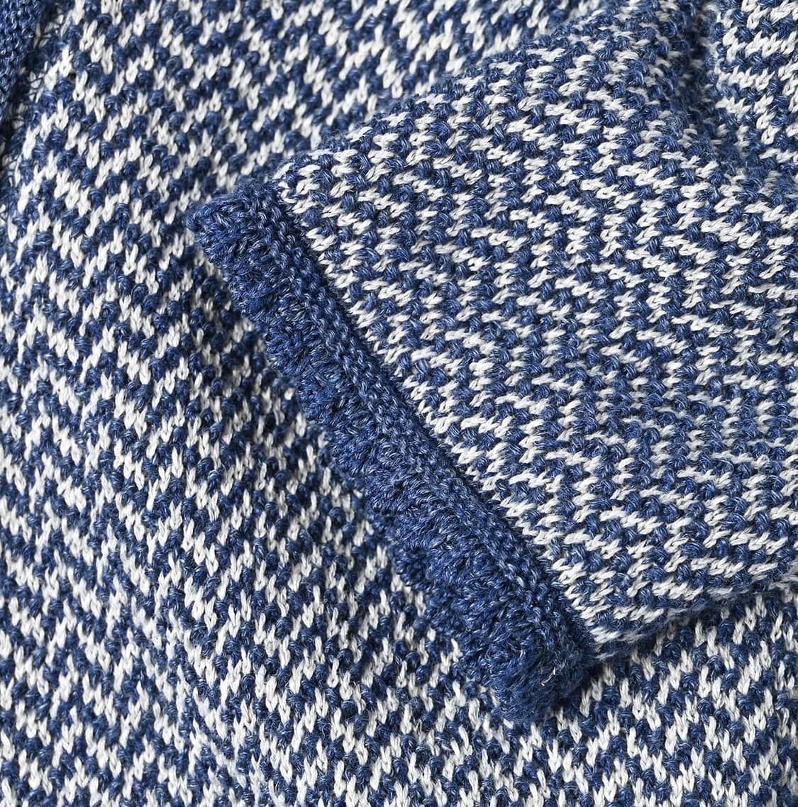 45rpm 린넨 헤링본 니트 상품이미지3