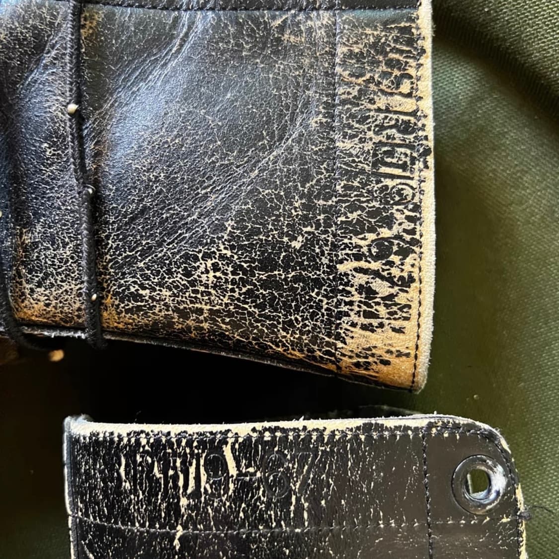 빈티지 1960s Usarmy Leather Boots 상품이미지3