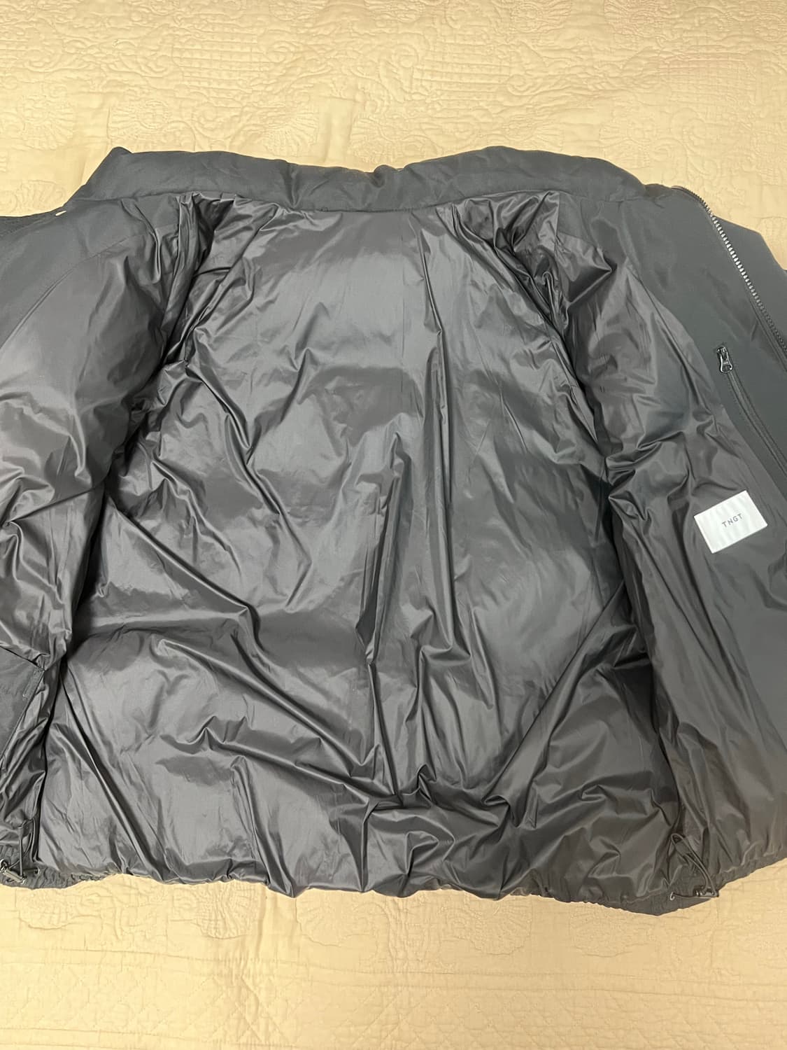 [105] TNGT 유러피안 구스다운 패딩 블랙 상품이미지5