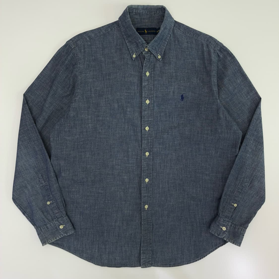 Polo  폴로 랄프로렌 자수 코튼 샴브레이 셔츠 상품이미지1