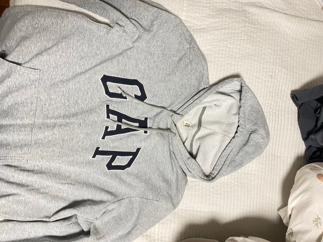Gap 후드티 회색 (L) 상품이미지1