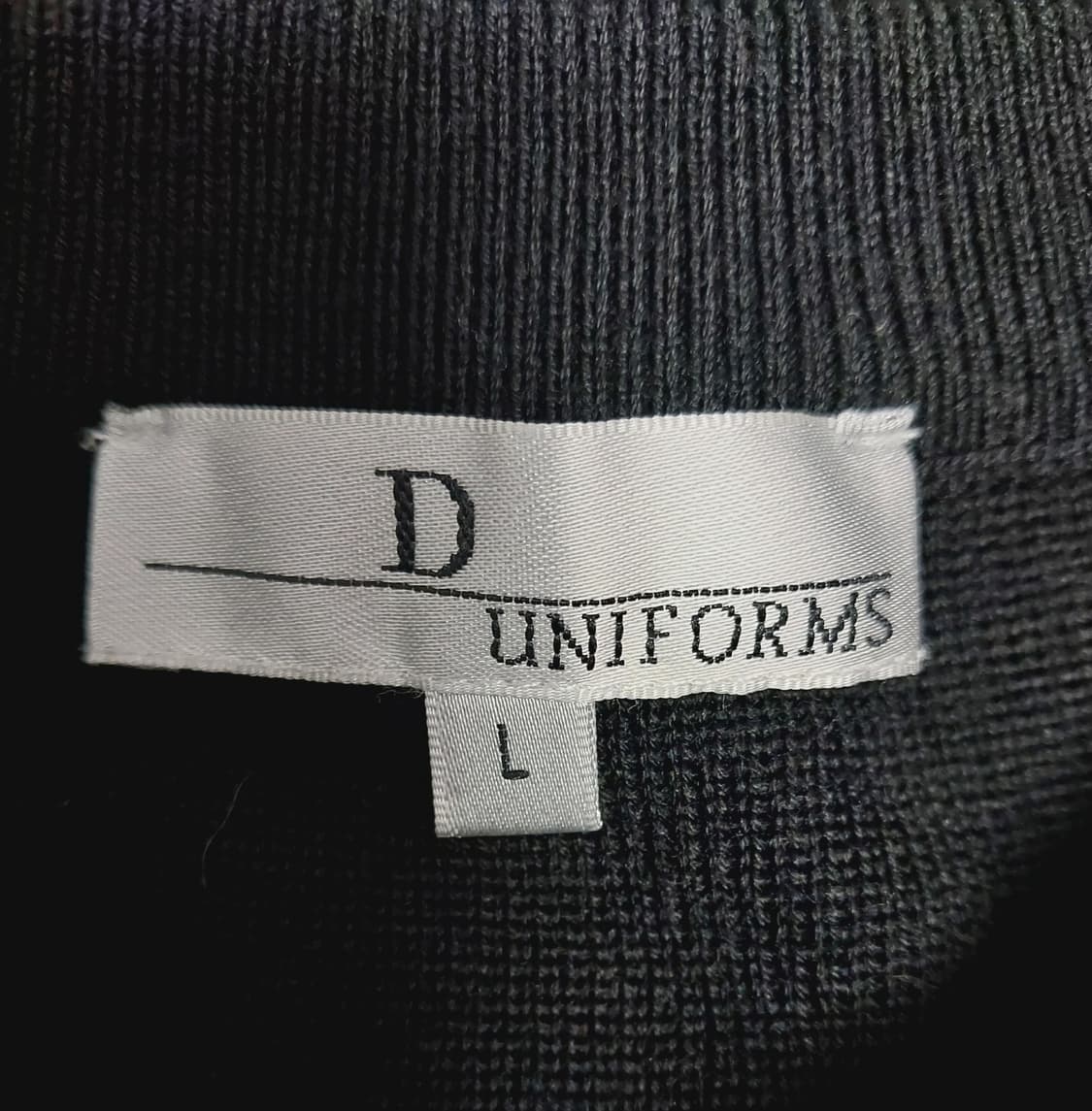 디올 유니폼 비 로고 스냅 스웨터 니트 상품이미지8