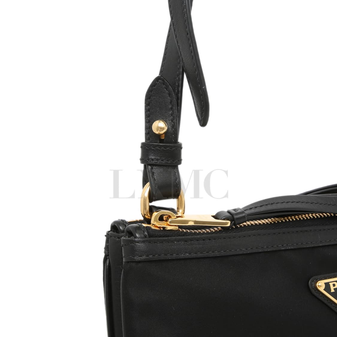 프라다 리나일론 더블지퍼 크로스백 블랙 미니백 1BH046 상품이미지6