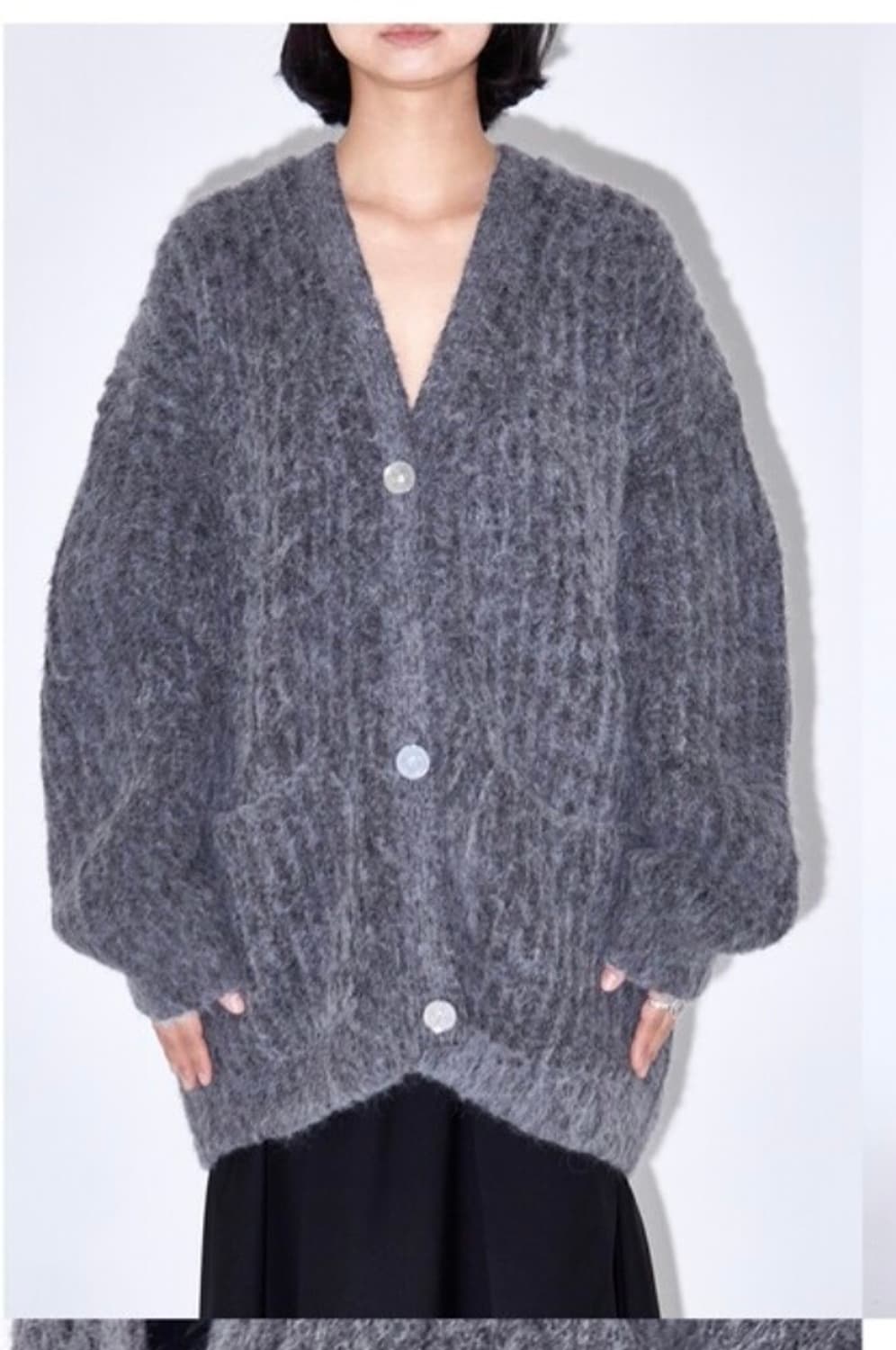 윤세 모헤어 가디건 상품이미지1