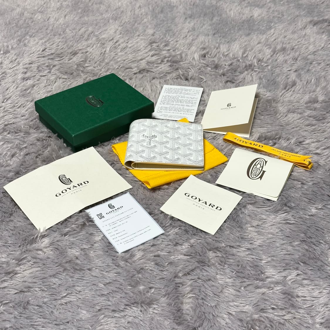 [풀구성] 고야드 빅투와르 반지갑 스페셜화이트 상품이미지10