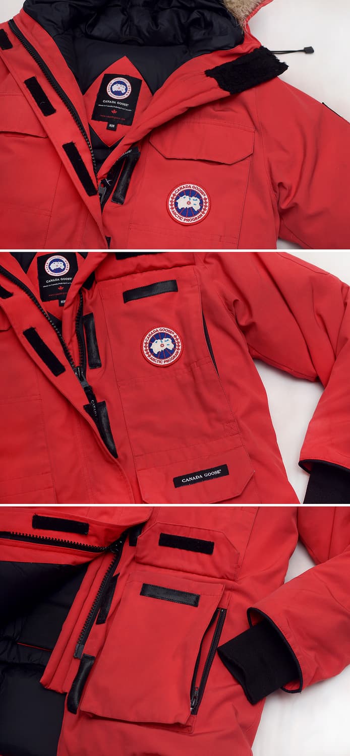 캐나다구스 익스페디션 헤비다운 패딩 파카 레드 (WM / 100+) 상품이미지8