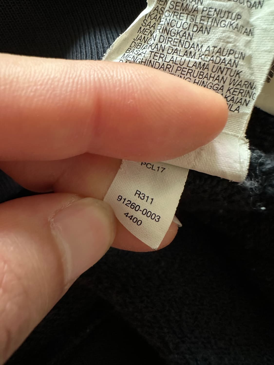 00‘s 리바이스 후드집업 블랙 상품이미지8