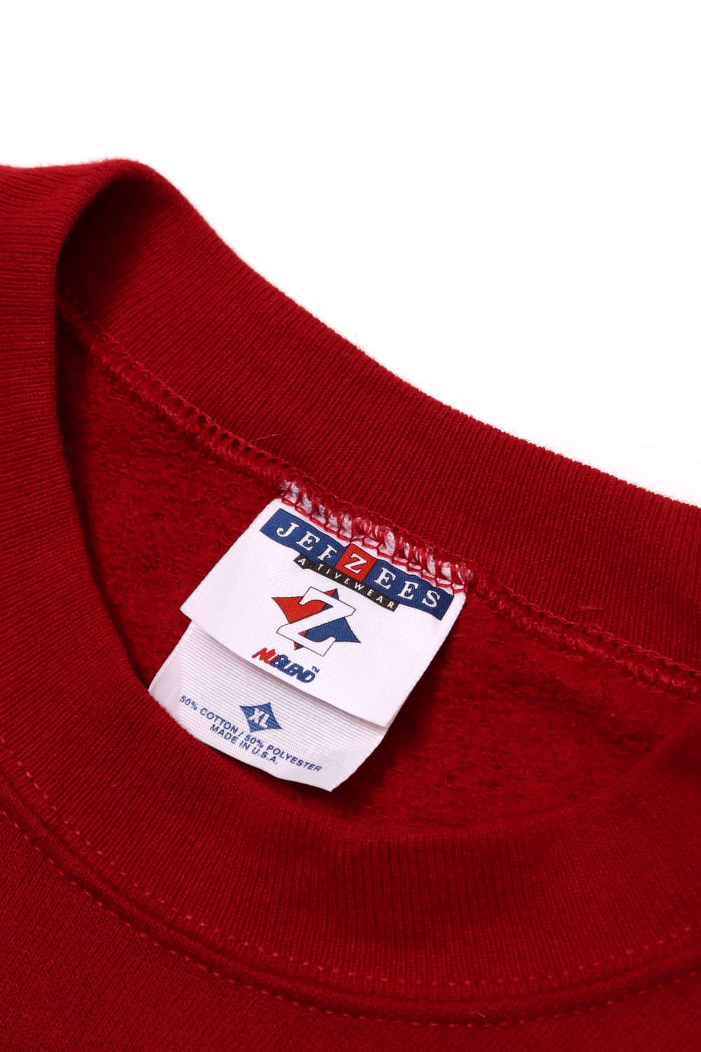 JERZEES 90s 와인 헤비코튼 스웻셔츠 size XL 상품이미지3