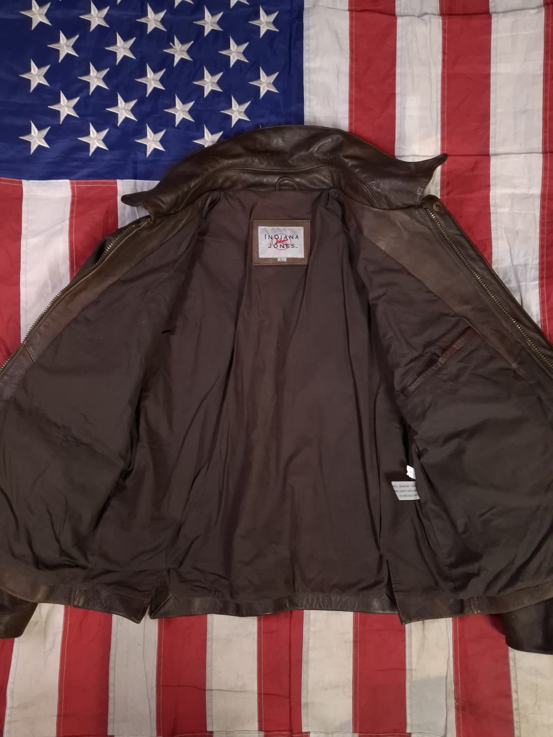 빈티지 인디아나존스 해리슨 리얼레더 자켓 상품이미지8