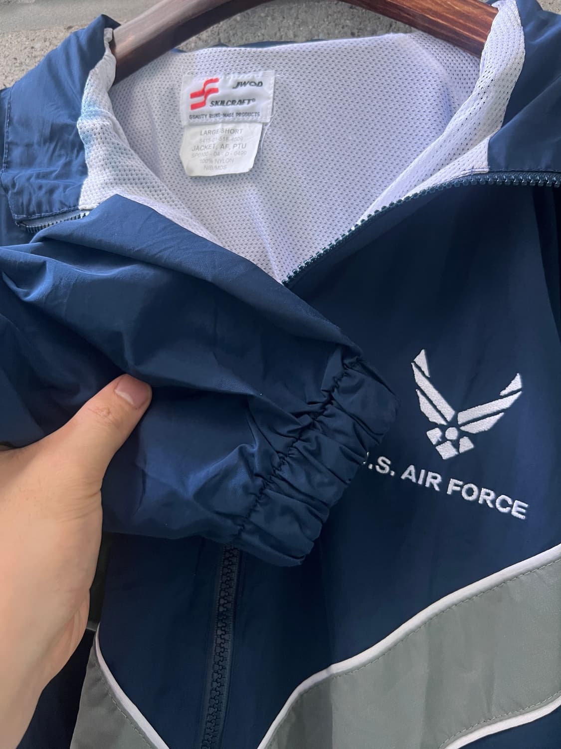 [L]오리지널 U.S AIR FORCE 미 공군 IPFU 자켓 상품이미지4