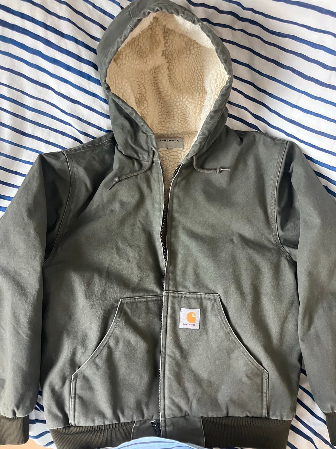 칼하트엑티브 필셰르파 양털 집업 자켓 상품이미지1