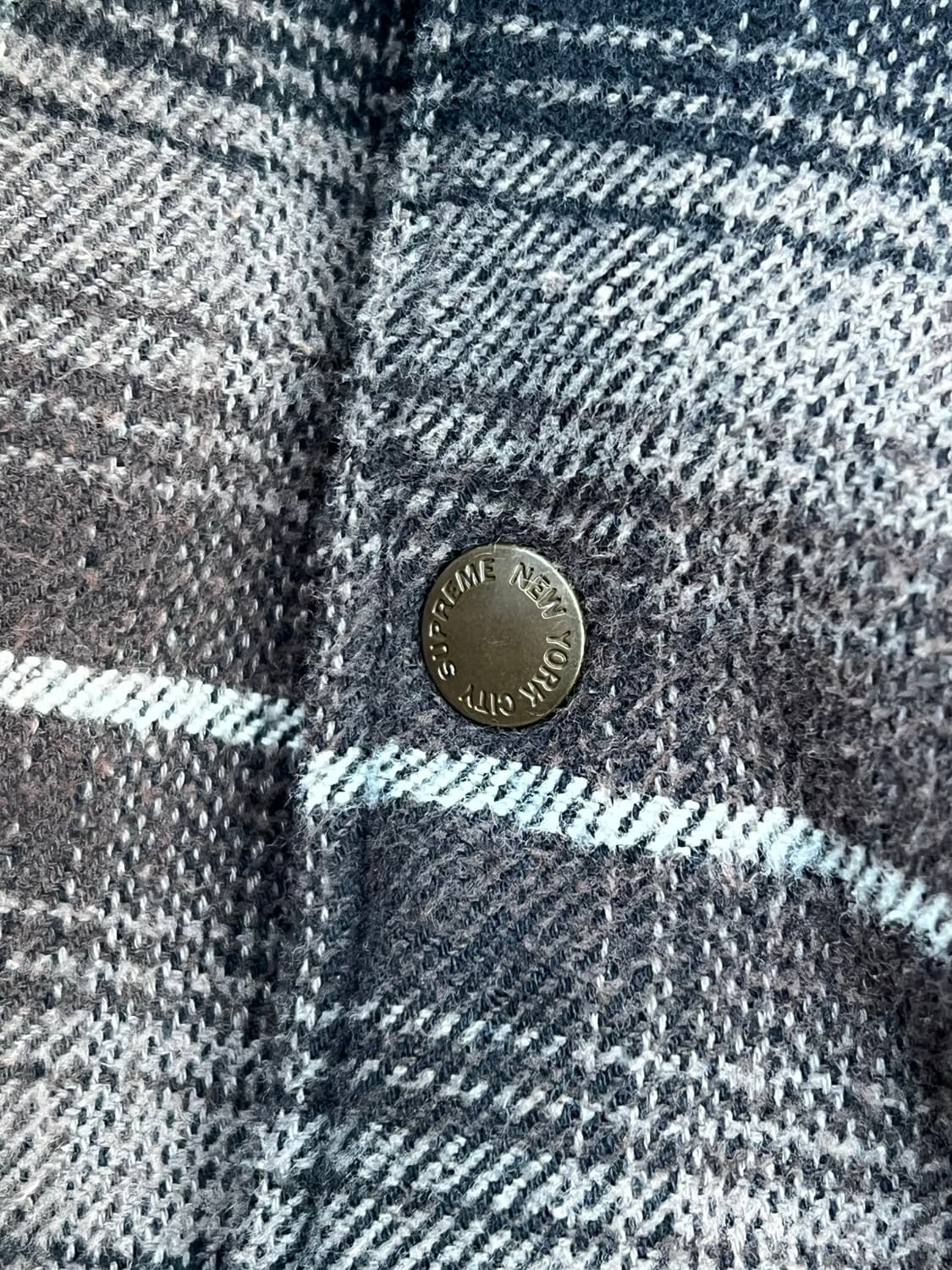 Supreme 22FW Shearing Flannel Shirt 상품이미지4