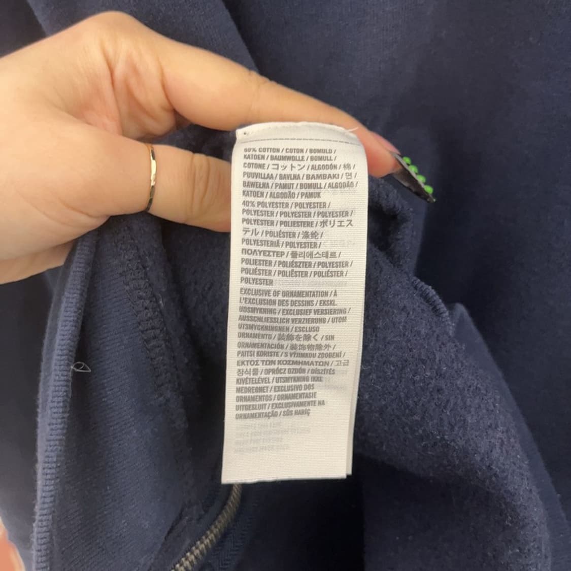 홀리스터 올드스쿨 레트로 빈티지 약기모 후드집업 M C09179 상품이미지6