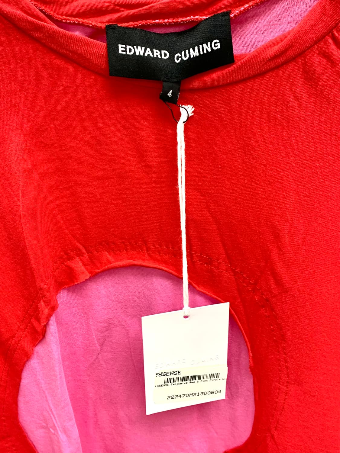 Edward Cuming_레드 & 핑크 써클 티셔츠 상품이미지5