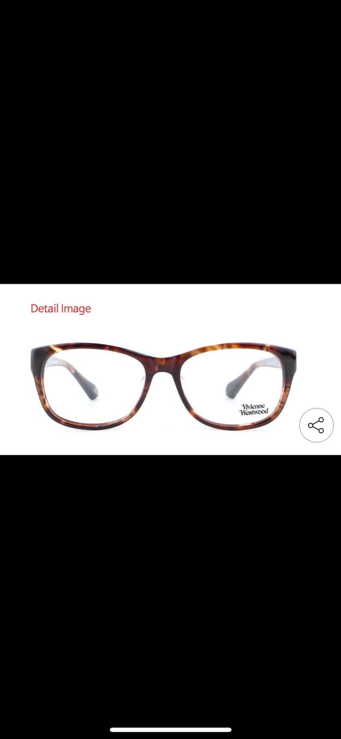 비비안웨스트우드 호피 안경 상품이미지1