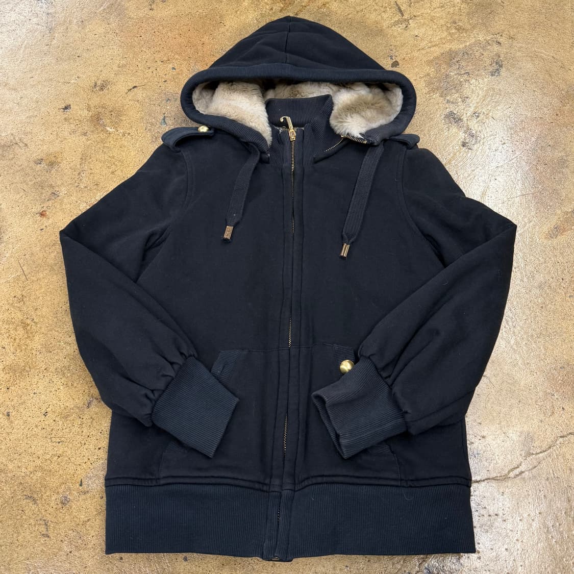 쥬시꾸띠르 양털 자켓  상품이미지2