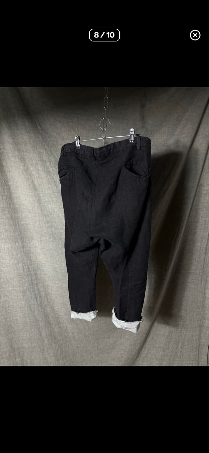 KMRii Hand-Stitched Linen capri pants 상품이미지8