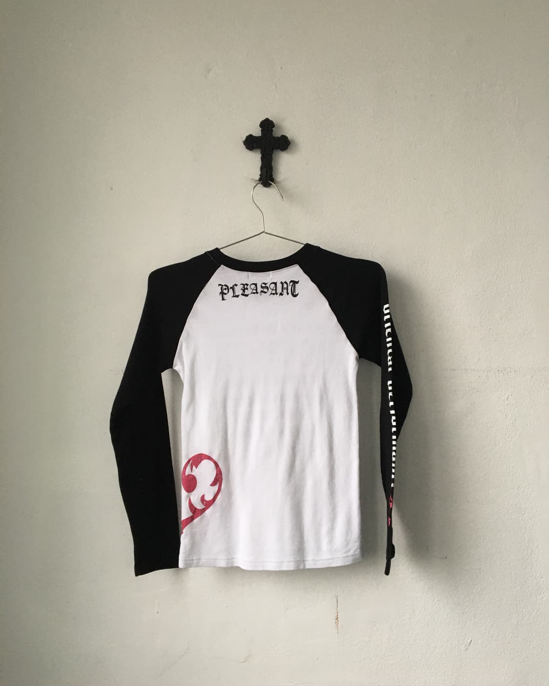 Lettering printing raglan sleeve 상품이미지3