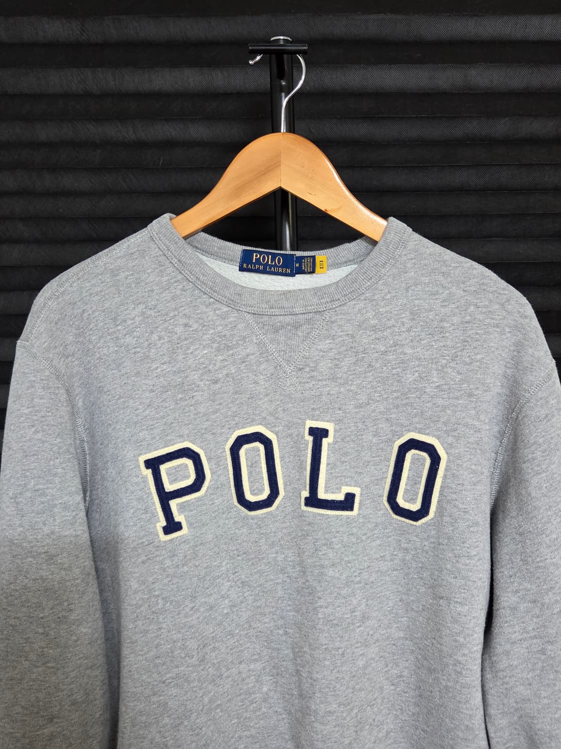 [폴로 랄프로렌] 아플리케 로고 맨투맨 | 00137 상품이미지2