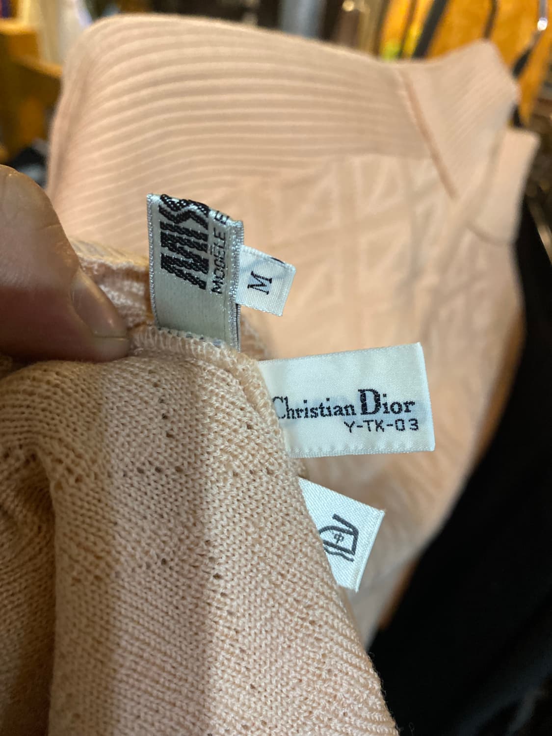 Christian Dior 크리스찬 디올 CD 니트 M 상품이미지3