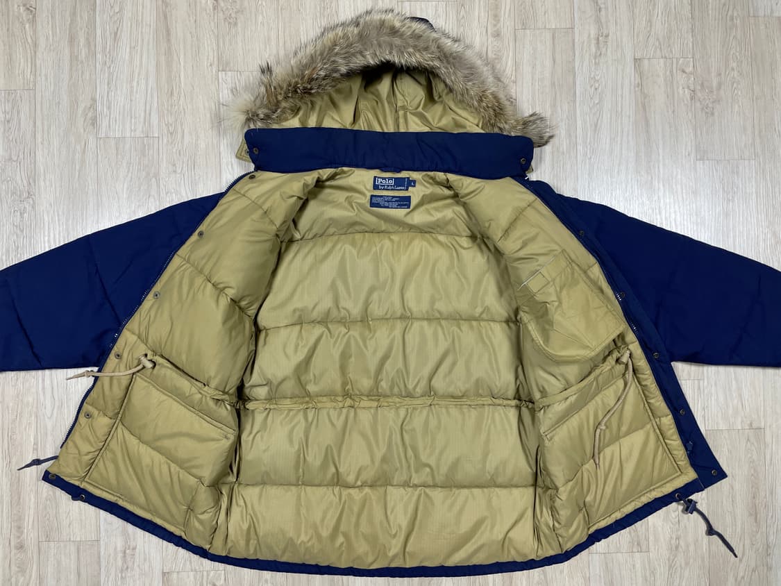 105) 90's 폴로랄프로렌 푸퍼 후디 다운패딩(민트급)RRL&LVC 상품이미지5