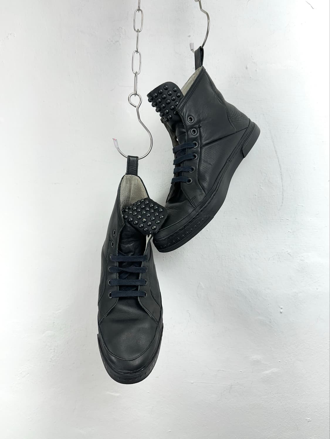 Alfredo Bannister Studded High-Top Leath 상품이미지3