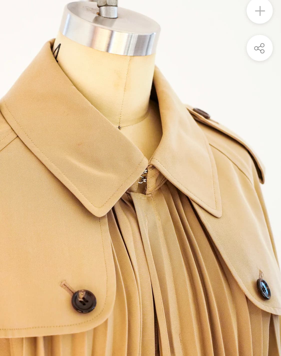 준야 와타나베 플리츠 쟈켓 상품이미지5