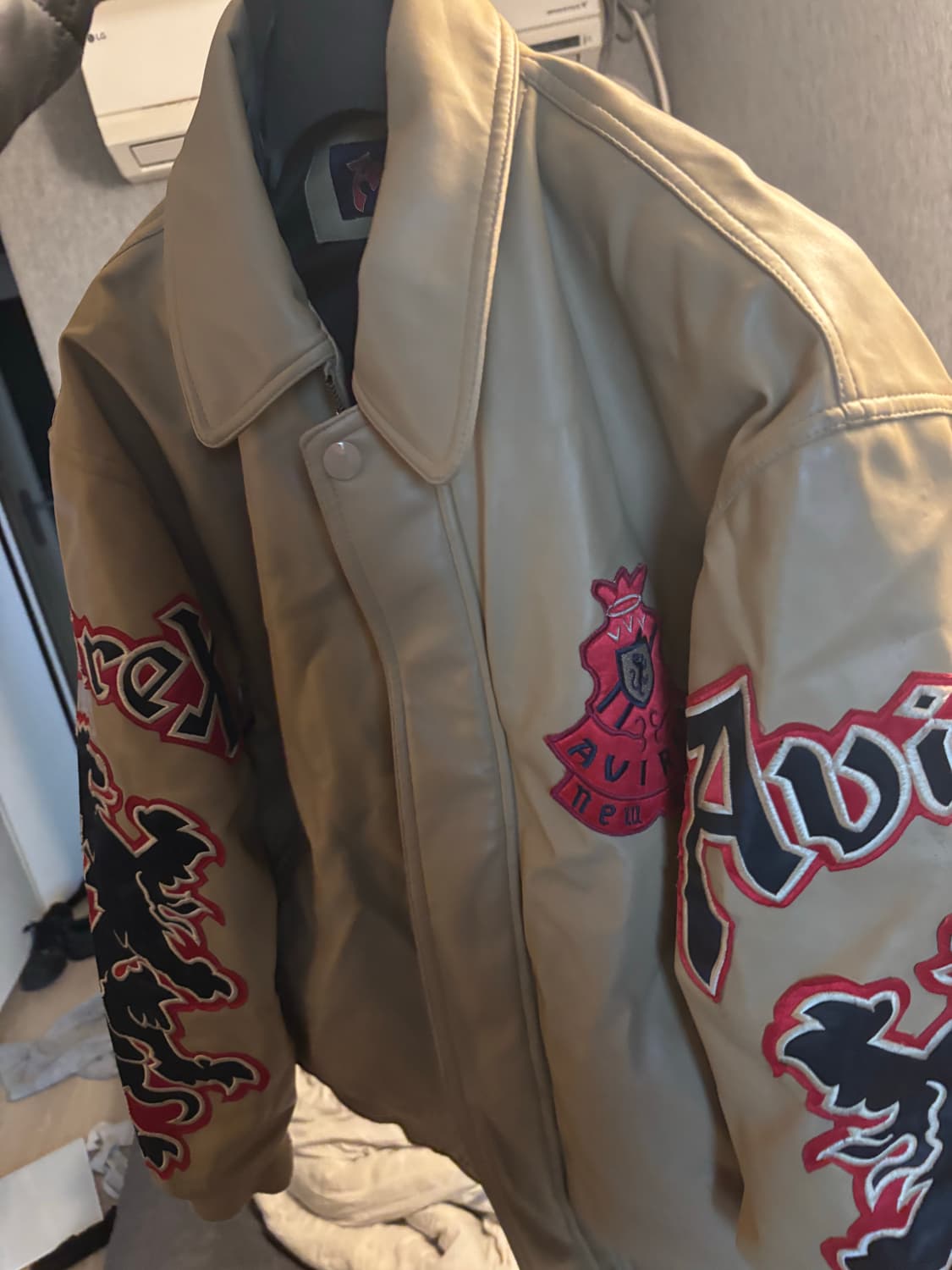 아비렉스 가죽 바시티 L  상품이미지3