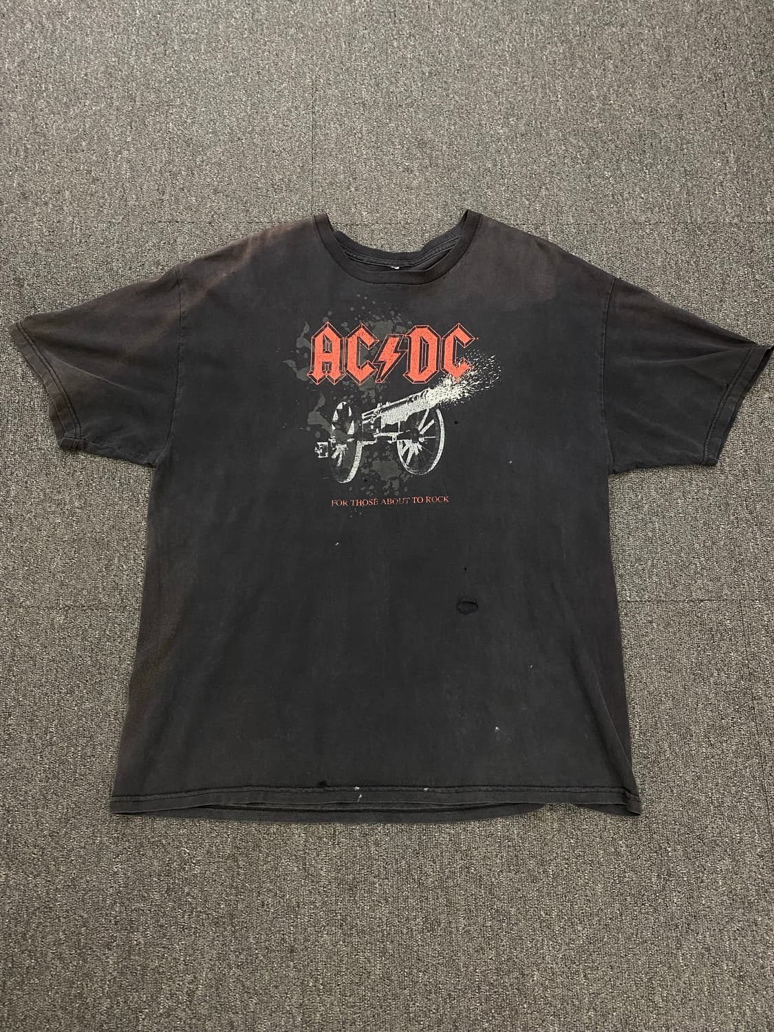 AC/DC 빈티지 반팔 티셔츠  상품이미지2