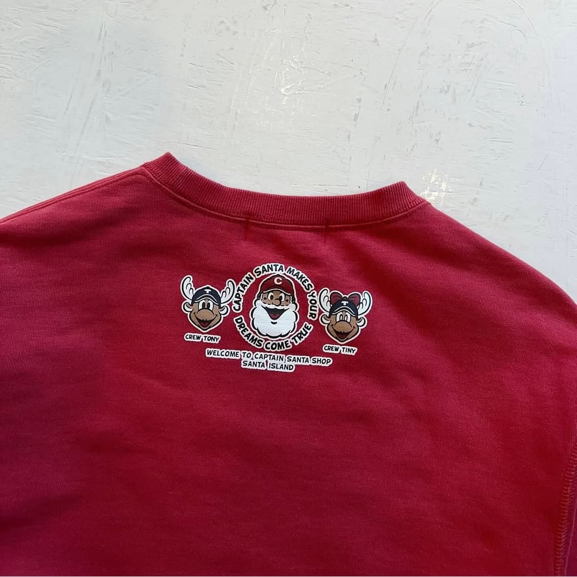 캡틴산타 프린팅 맨투맨 상품이미지6