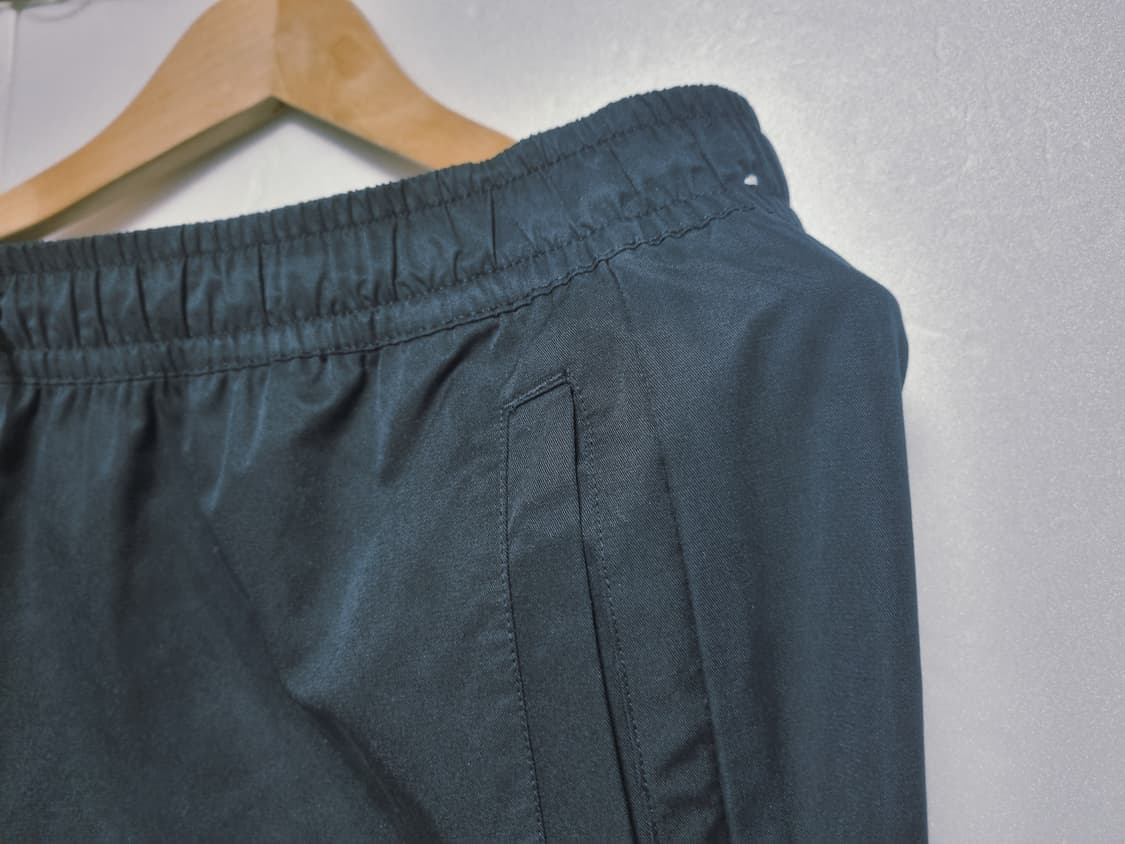 남성XL 2025 나이키 에센셜 언라인드 커프 우븐 팬츠 바지 블랙 검정 상품이미지3