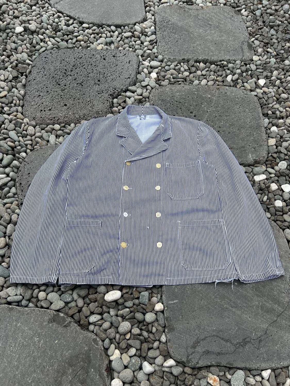 OLD FRENCH STRIPE 더블브레스트 빈티지프렌치워크자켓 상품이미지3