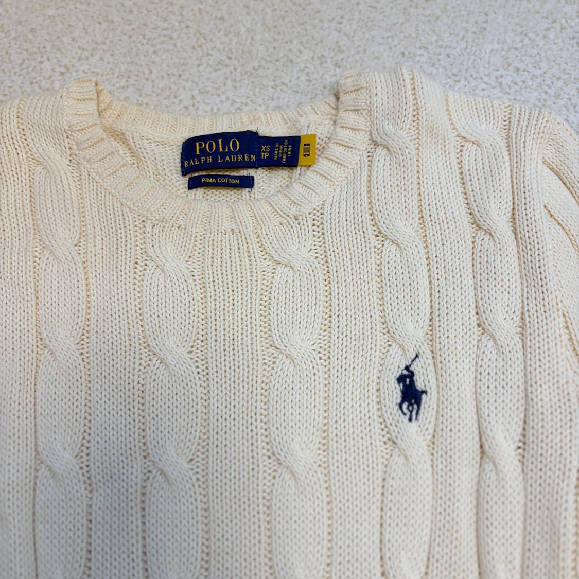 폴로 랄프로렌 케이블 니트 정품 3종 상품이미지9