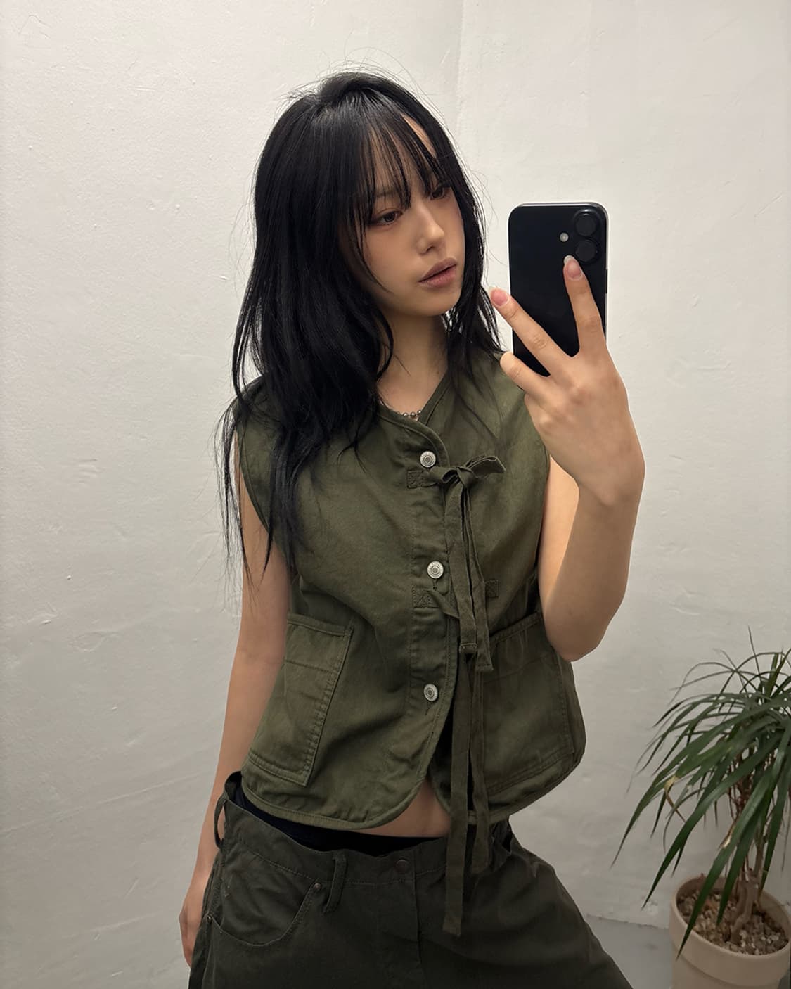 프릭스토어 FREAK'S STORE Ribbon Vest 상품이미지1