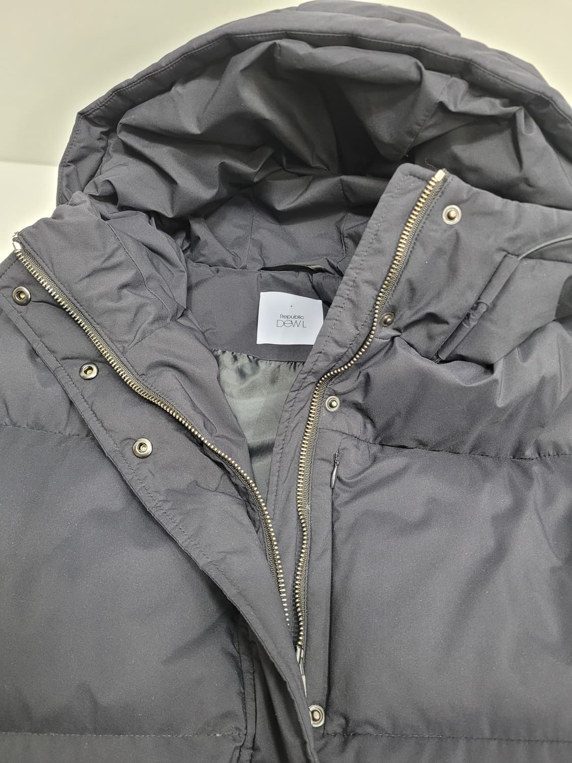 DeWL 리퍼블릭 듀엘 다운 후드 롱패딩 / 여 85-94-160(55) 상품이미지6