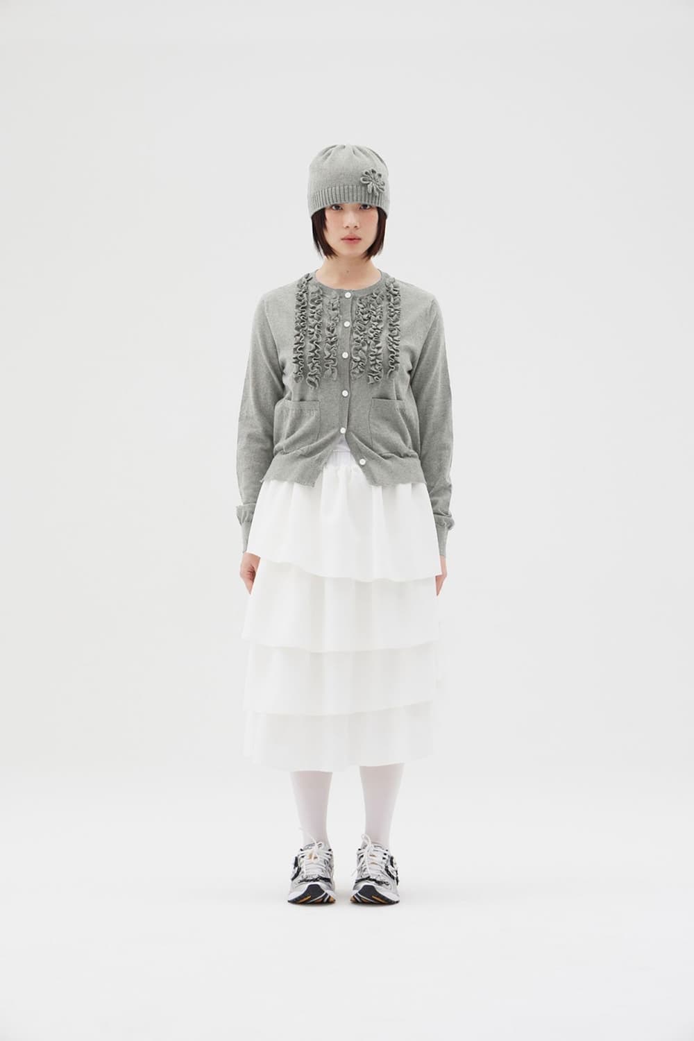 복복 프릴 가디건 L 상품이미지1