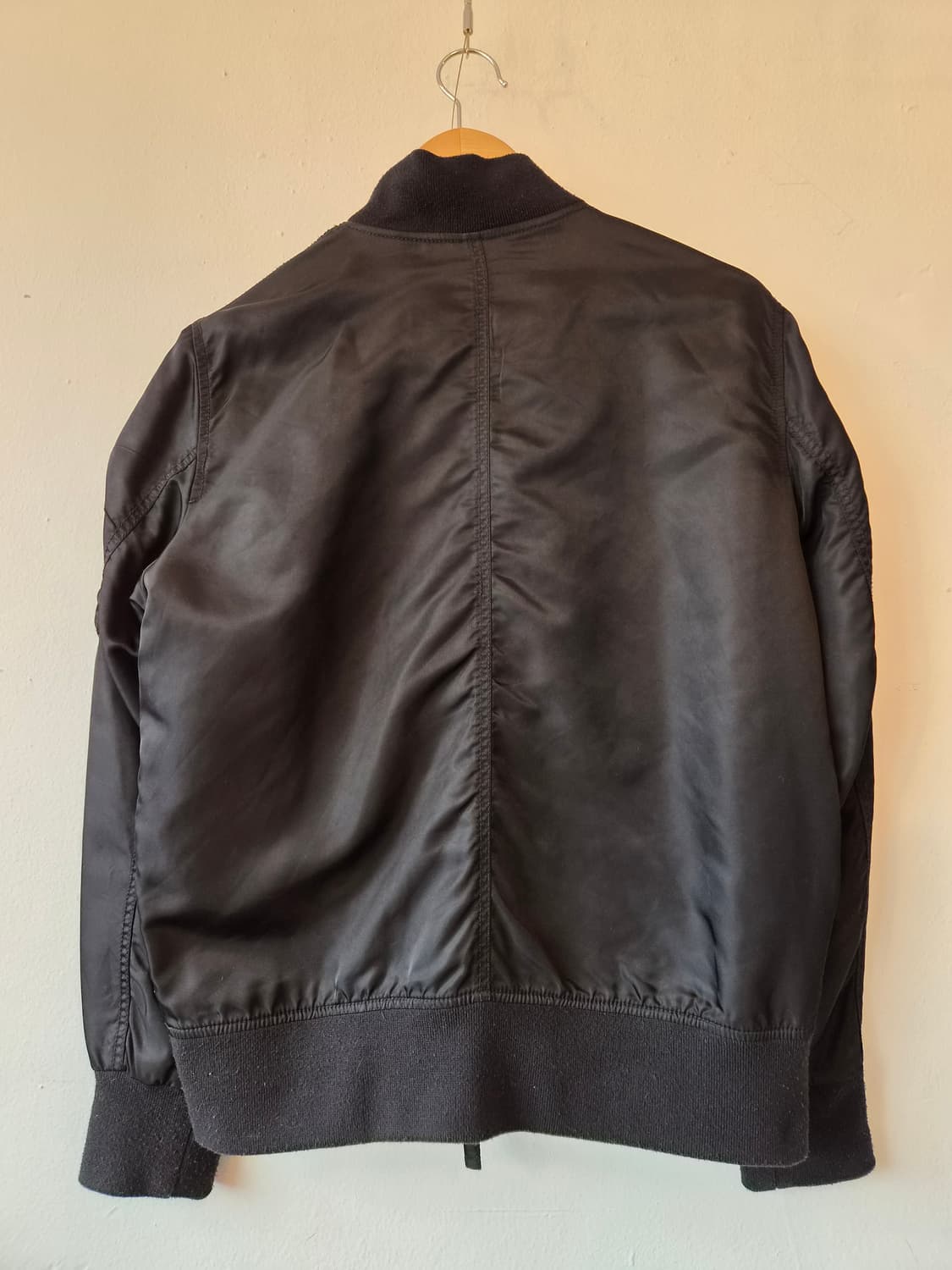 후아유 남성 블랙블루종점퍼 L사이즈 상품이미지3