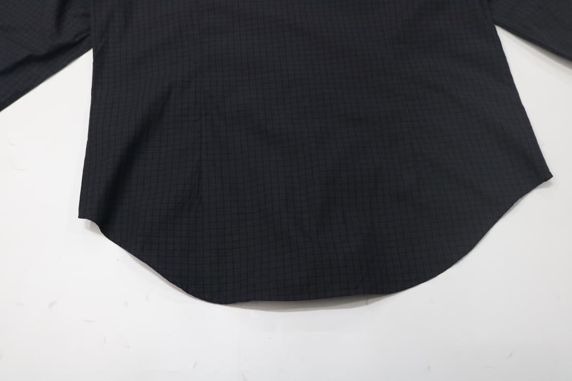 Calvin Klein 캘빈클라인 블랙 마이크로 체크 슬림핏 셔츠 상품이미지9