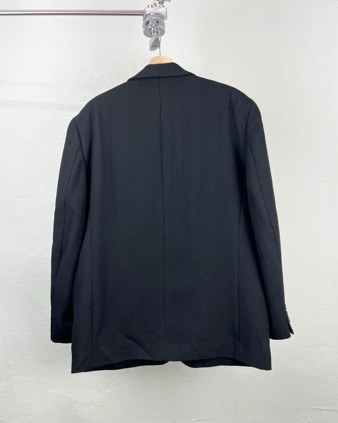 꼼데 옴므 플러스 블랙 1990 원버튼 턱시도 블레이져 상품이미지5