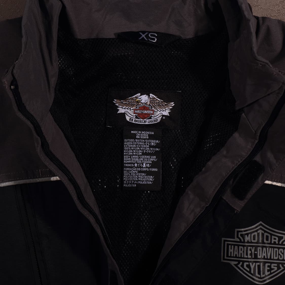 할리데이비슨 빅로고 레이싱 자켓 C514 상품이미지3