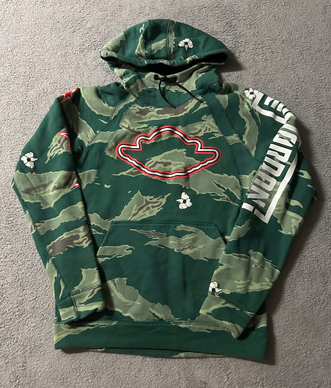 나이키 조던 FLIGHT 카모 후드티 상품이미지1