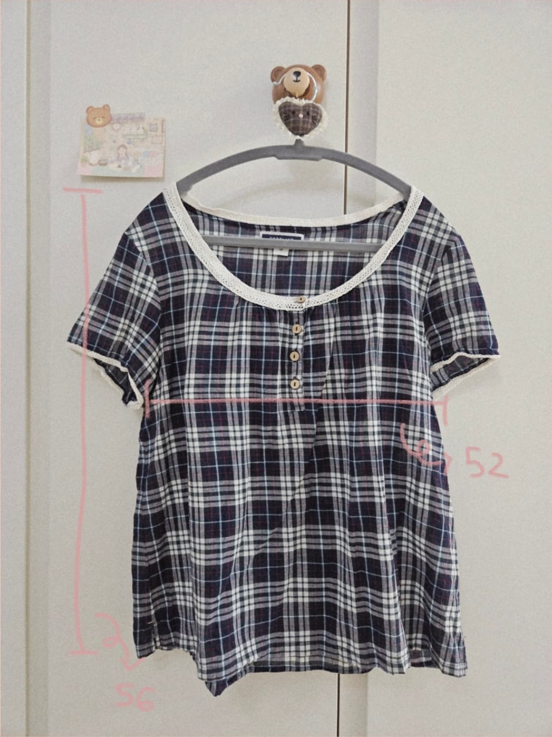 빈티지 모리걸 스즈코 블라우스 상품이미지7