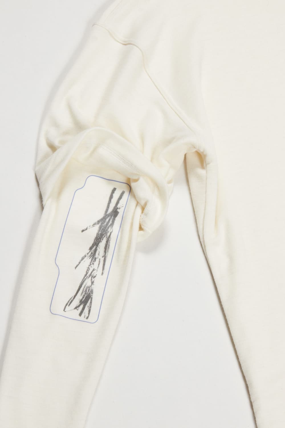 [L] Gr10k TRANSCRIPT DOUBLE WOOL T-SHIRT 상품이미지5