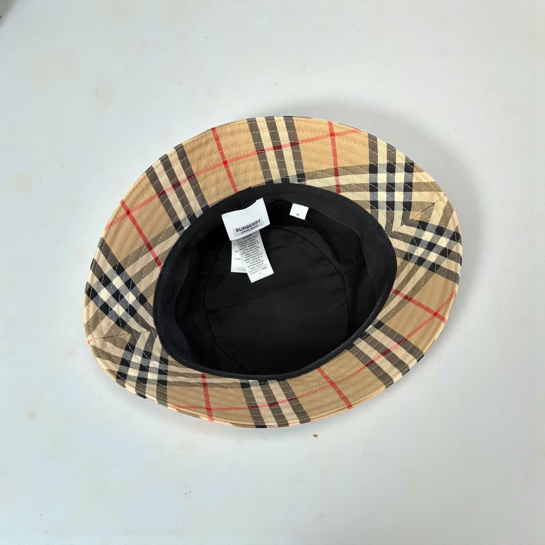 버버리 신형 화이트라벨 버킷햇 상품이미지6